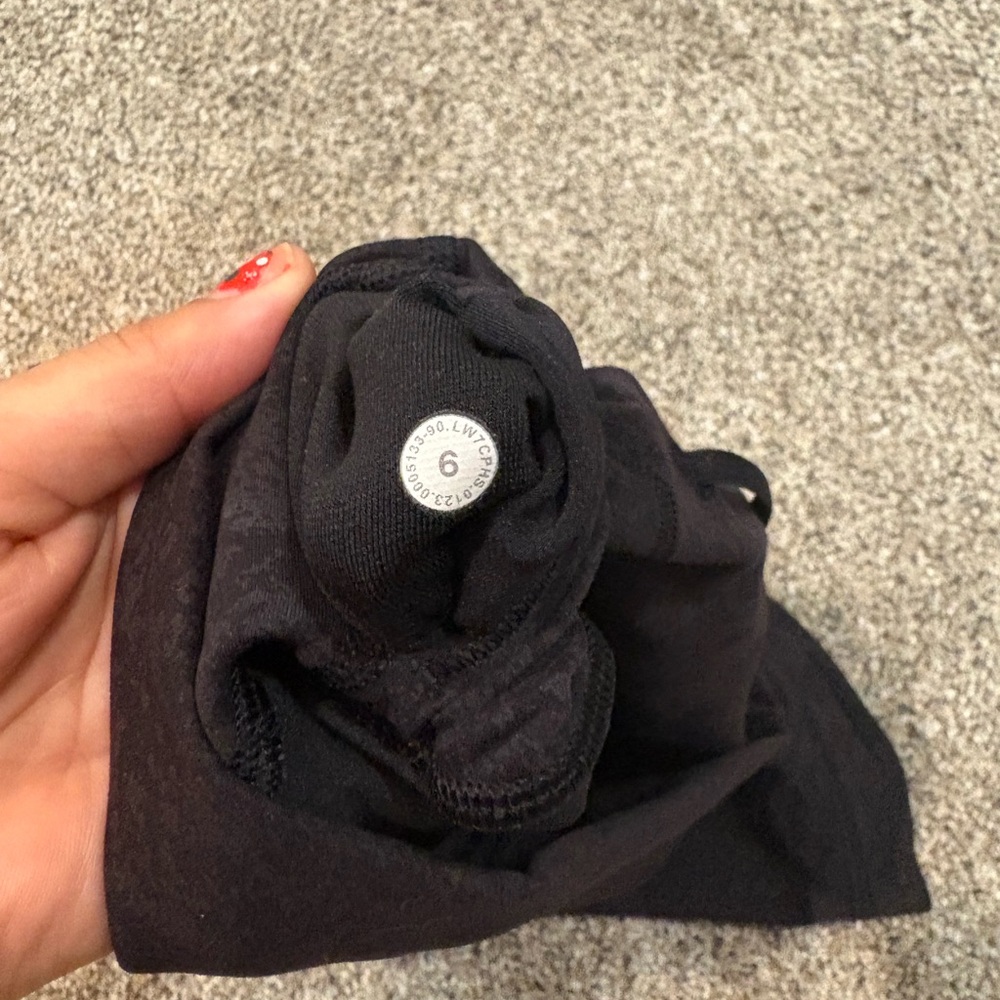 Lululemon Wunder Train High-Rise Short 4" Blaze Black size 6 - Picture 5 of 5